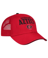 Colosseum Men's Cardinal San Diego State Aztecs Wyatt Adjustable Hat