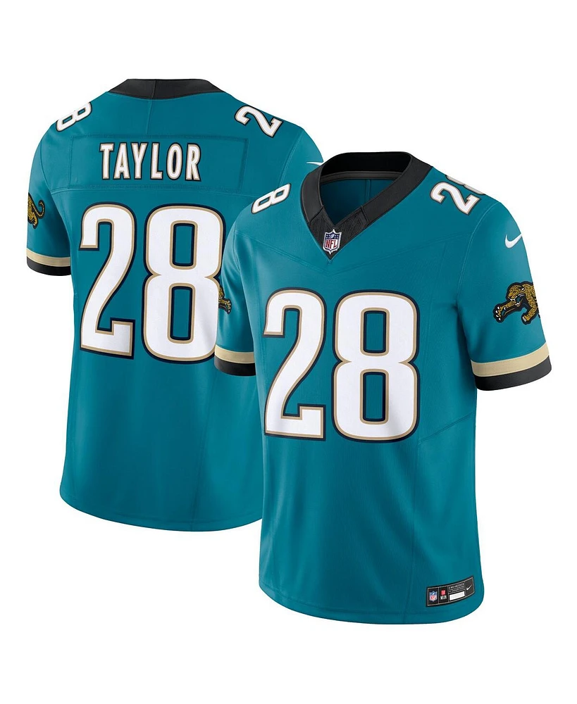 Nike Men's Fred Taylor Teal Jacksonville Jaguars Prowler Throwback Vapor F.u.s.e. Limited Retired Player Jersey