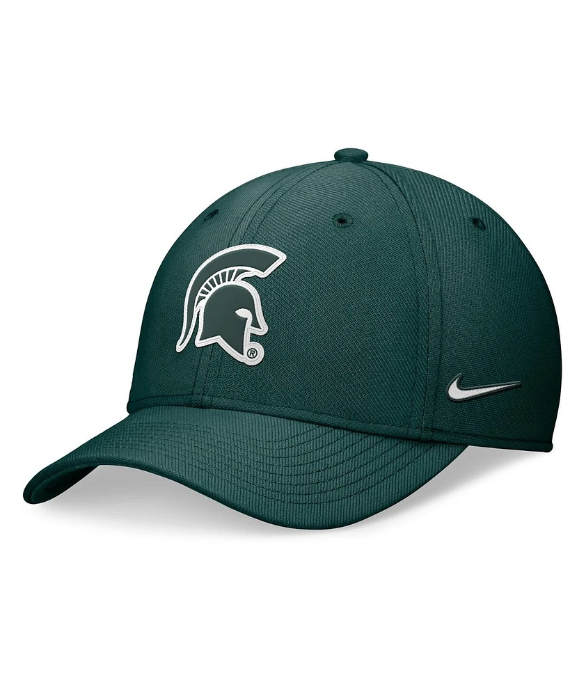 Nike Men's Green Michigan State Spartans 2024 Sideline Flex Hat