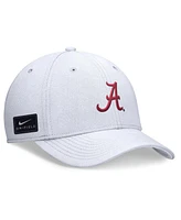 Nike Men's White Alabama Crimson Tide 2024 On-Field Swoosh Flex Hat