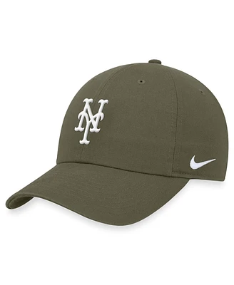 Nike Men's Olive New York Mets Club Adjustable Hat