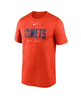 Nike Men's Orange New York Mets Knockout Legend Performance T-Shirt