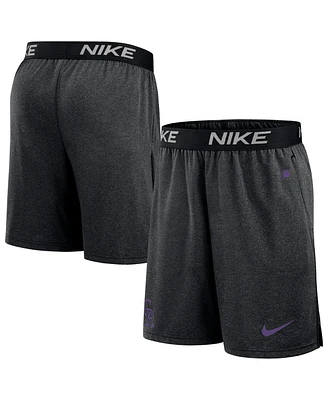 Nike Men's Black Colorado Rockies Authentic Collection Practice Performance Shorts