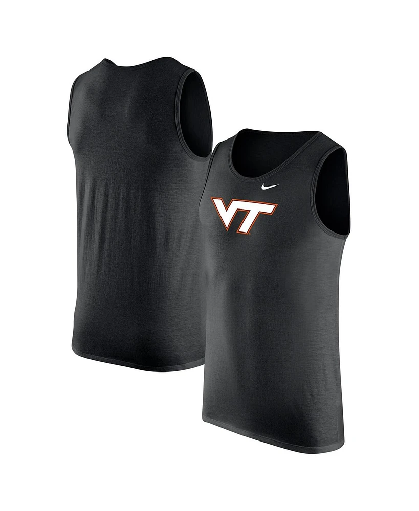 Nike Men's Black Virginia Tech Hokies Tank Top