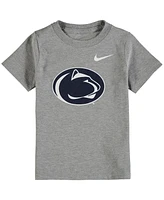 Nike Toddler Heathered Gray Penn State Nittany Lions Logo T-Shirt