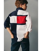 Tommy Hilfiger Toddler and Little Boys Classic Long Sleeve Shirt