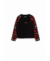 Desigual Girls Girls's stars sweatshirt