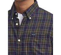 Barbour Men's Lanark Tailored-Fit Tartan Button-Down Twill Shirt