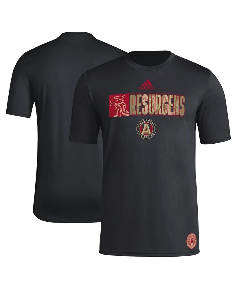 Adidas Men's Black Atlanta United Fc 2024 Jersey Hook Aeroready T-Shirt