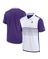 Nike Men's Purple/White Minnesota Vikings Fashion Performance Polo