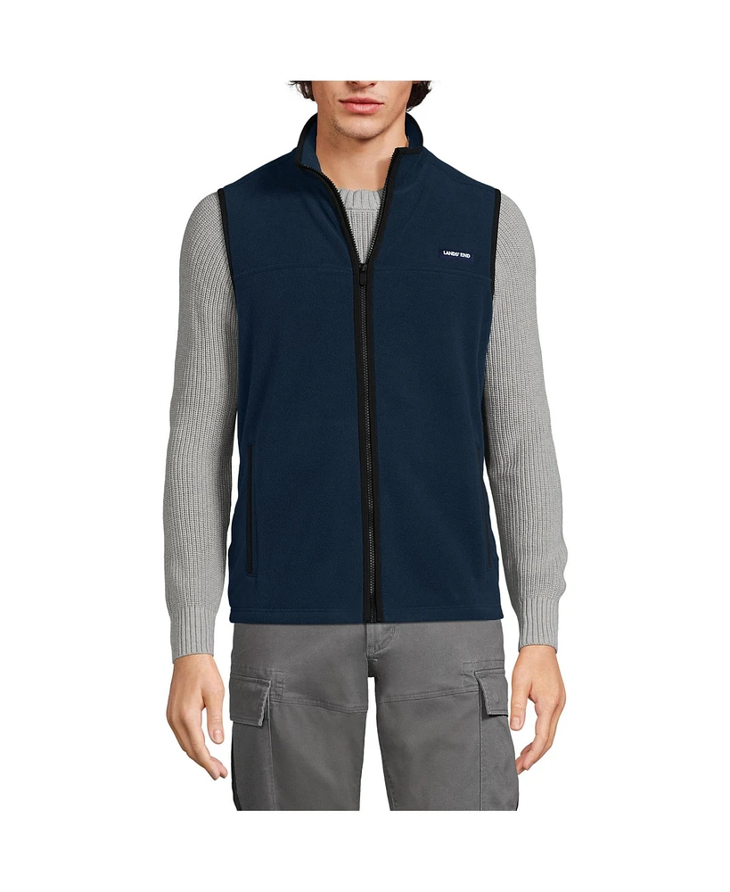 Lands' End Men's Anyweather Fleece Full Zip Vest