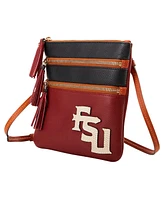 Dooney & Bourke Florida State Seminoles Infield Triple Zip Crossbody Purse