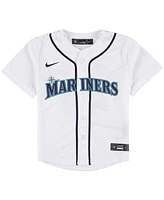 Nike Toddler Julio Rodriguez White Miami Marlins Game Jersey