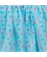 Blue's Clues & You! Blues Clues & You! Girls Tulle Short Sleeve Dress Todler| Child