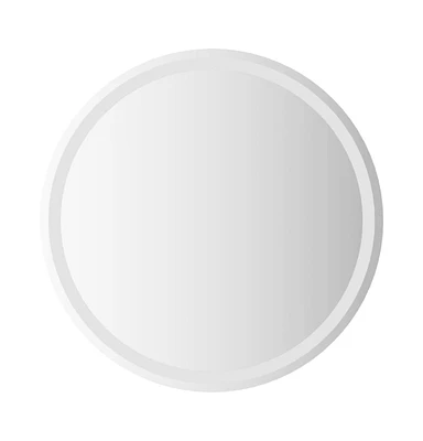 vidaXL Led Bathroom Mirror 27.6" Round