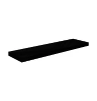 vidaXL Floating Wall Shelf High Gloss 35.4"x9.3"x1.5" Mdf