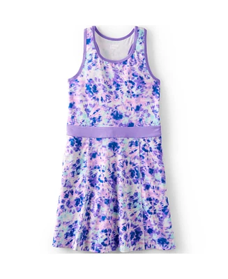 Lands' End Girls Athletic Active Tank Top Dress