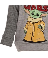 Star Wars Baby Boys The Mandalorian Fleece Pullover Hoodie and Pants Outfit Set to (12 Months - 18-20)