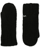 Michael Kors Women's Logo Detail Super Chunk Mittens