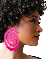 Swanky Designs Spiral Design Earrings