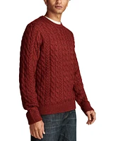 Lucky Brand Men's Cable Crew Neck Sweater