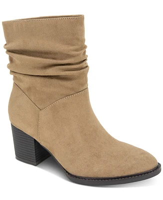 Style & Co Women's Genoviaa Scrunch Booties, Created for Macy's