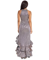 Betsy & Adam Galaxy Glitter Gown