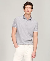 Tommy Hilfiger Men's Regular-Fit Tipped Linen Polo Shirt