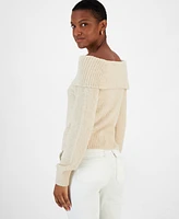 And Now This Women's Marilyn Off-The-Shoulder Sweater, Created for Macy's