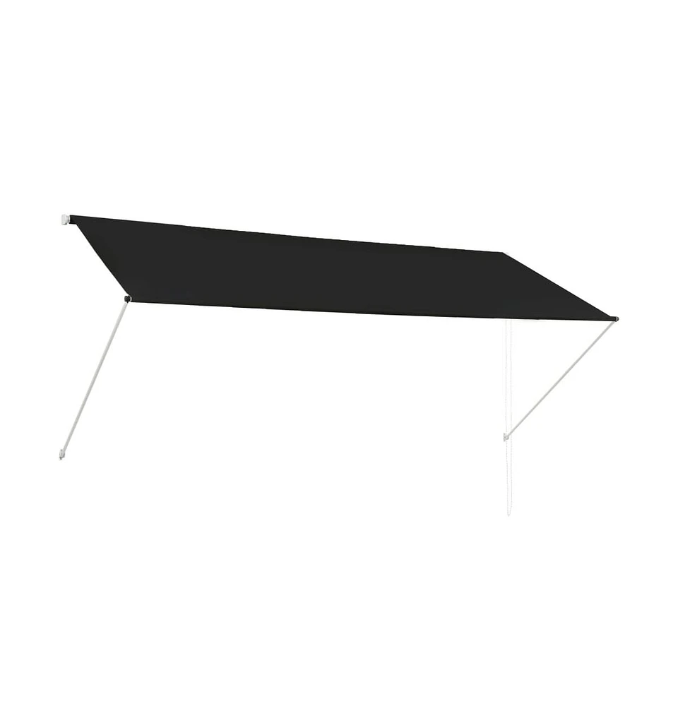 vidaXL Retractable Awning 118.1"x59.1" Anthracite