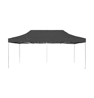 vidaXL Professional Folding Party Tent Aluminum 19.7'x9.8' Anthracite