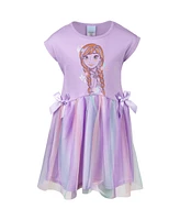 Disney Girls Frozen Minnie Mouse Elsa Princess Anna Dress to