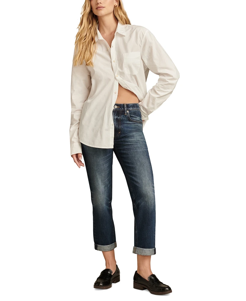 Lucky Brand Women's Mid-Rise Boyfriend Jeans