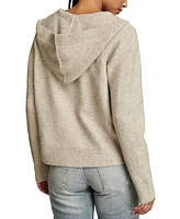 Lucky Brand Women's Long Sleeve Hooded Sweater