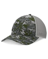 Top of the World Men's Gray Alabama Crimson Tide Oht Military Appreciation Pledge Trucker Camo Adjustable Hat