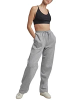 Reebok Women's Fleece Straight-Leg Sweatpants