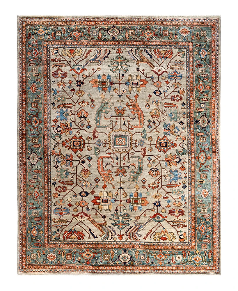 Adorn Hand Woven Rugs Serapi M1993 9'4"x11'8" Area Rug