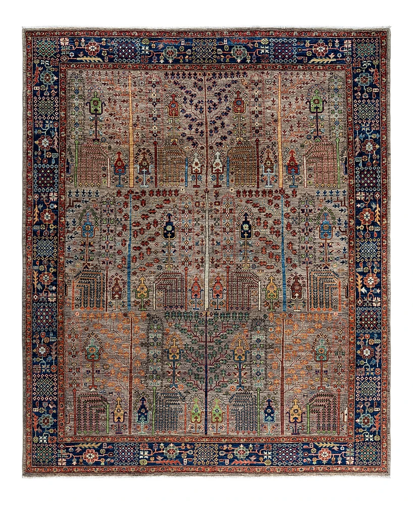Adorn Hand Woven Rugs Serapi M1993 8'2"x9'9" Area Rug
