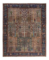 Adorn Hand Woven Rugs Serapi M1993 8'2"x9'9" Area Rug
