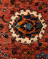 Adorn Hand Woven Rugs Serapi M1993 8'1"x9'10" Area Rug