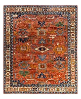 Adorn Hand Woven Rugs Serapi M1993 8'4"x9'10" Area Rug