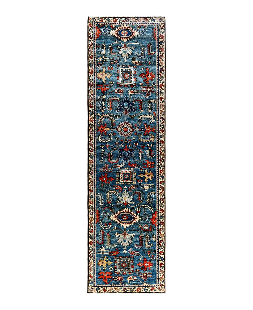 Adorn Hand Woven Rugs Serapi M1993 2'9"x10' Runner Area Rug