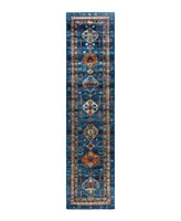 Adorn Hand Woven Rugs Serapi M1993 2'9"x11'3" Runner Area Rug