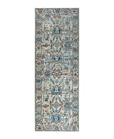 Adorn Hand Woven Rugs Serapi M1993 2'9"x7'7" Runner Area Rug