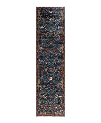 Adorn Hand Woven Rugs Serapi M1993 2'8"x10'4" Runner Area Rug