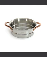 BergHOFF Ouro Gold 16Pc 18/10 Stainless Steel Cookware Set with Glass Lids