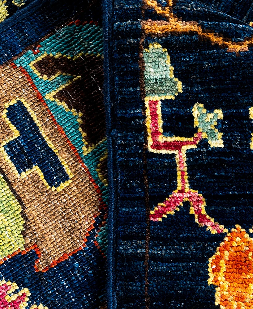 Adorn Hand Woven Rugs Serapi M1993 4'2"x6'2" Area Rug