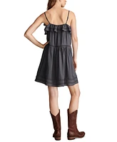 Lucky Brand Women's Ruffled Mini Dress