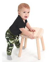 Gerber Baby Boys Camo Premium Joggers, 3-Pack