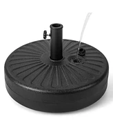 Givimo 20 Inch Fillable Heavy-Duty Round Umbrella Base Stand